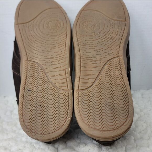 Peter Millar Men’s Leather Chukka Sneakers Brown Mid Top Casual Shoes Size 10